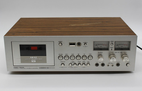 Vintage akai gxc 760d - akai, teste