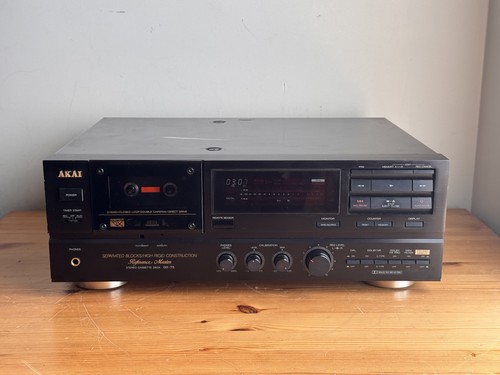 Akai cassette deck tape - akai,