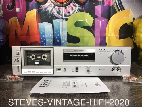 Akai stereo cassette - akai,