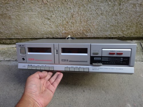 Akai a301w cassette deck - hx-a301w,