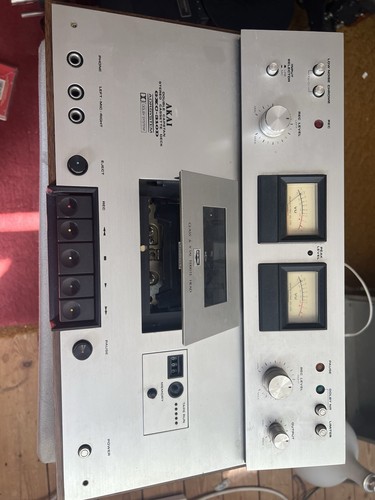 Akai double capstan stereo - akai,